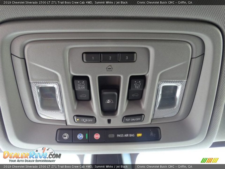 2019 Chevrolet Silverado 1500 LT Z71 Trail Boss Crew Cab 4WD Summit White / Jet Black Photo #24