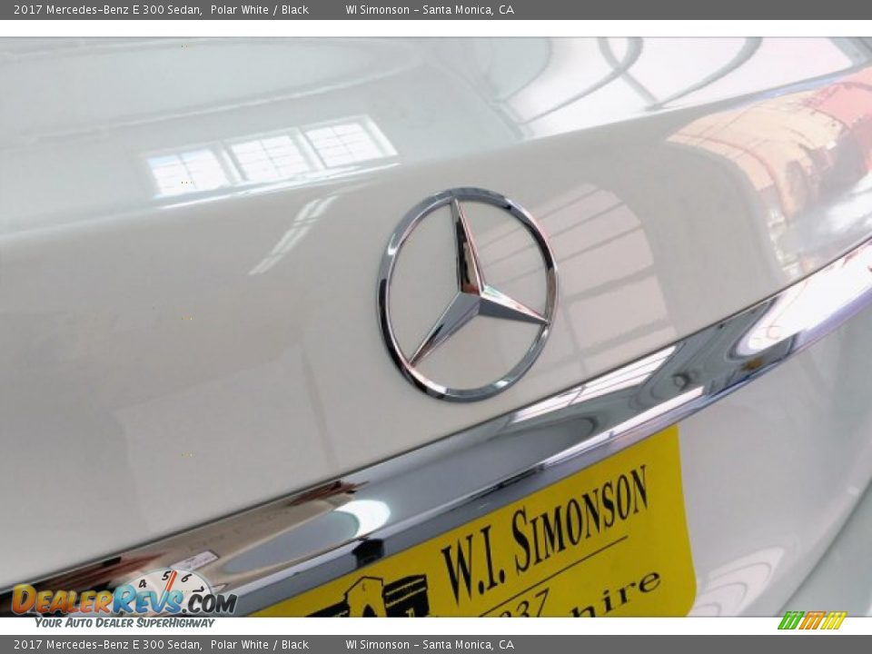 2017 Mercedes-Benz E 300 Sedan Polar White / Black Photo #27
