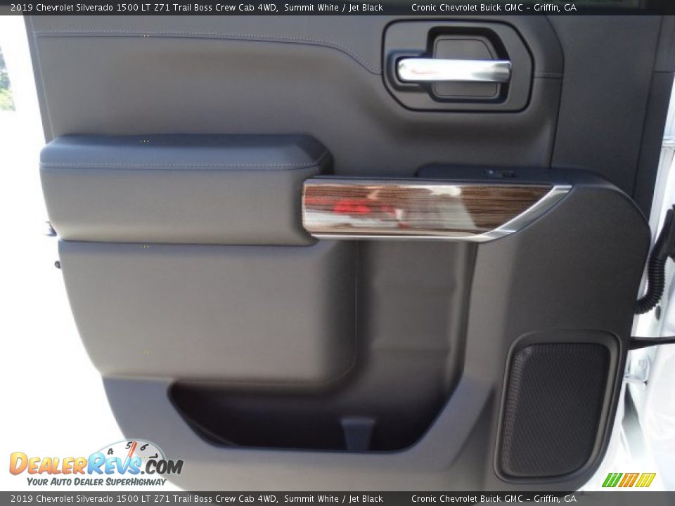 2019 Chevrolet Silverado 1500 LT Z71 Trail Boss Crew Cab 4WD Summit White / Jet Black Photo #25