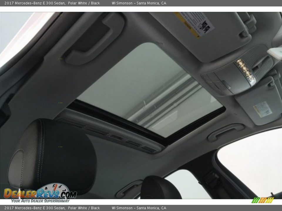2017 Mercedes-Benz E 300 Sedan Polar White / Black Photo #29