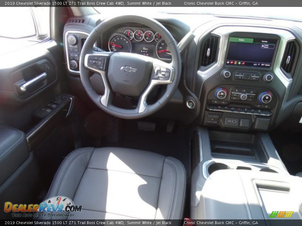 2019 Chevrolet Silverado 1500 LT Z71 Trail Boss Crew Cab 4WD Summit White / Jet Black Photo #27