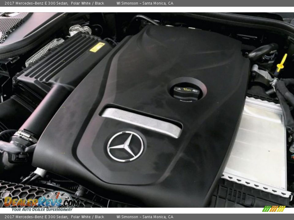 2017 Mercedes-Benz E 300 Sedan Polar White / Black Photo #31