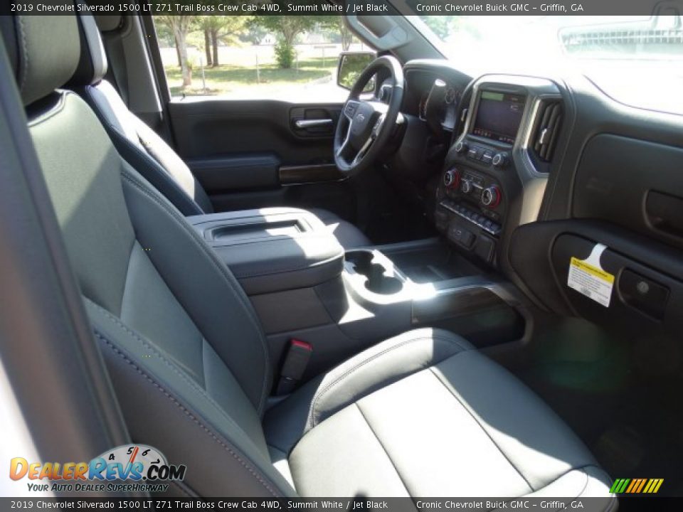 2019 Chevrolet Silverado 1500 LT Z71 Trail Boss Crew Cab 4WD Summit White / Jet Black Photo #30
