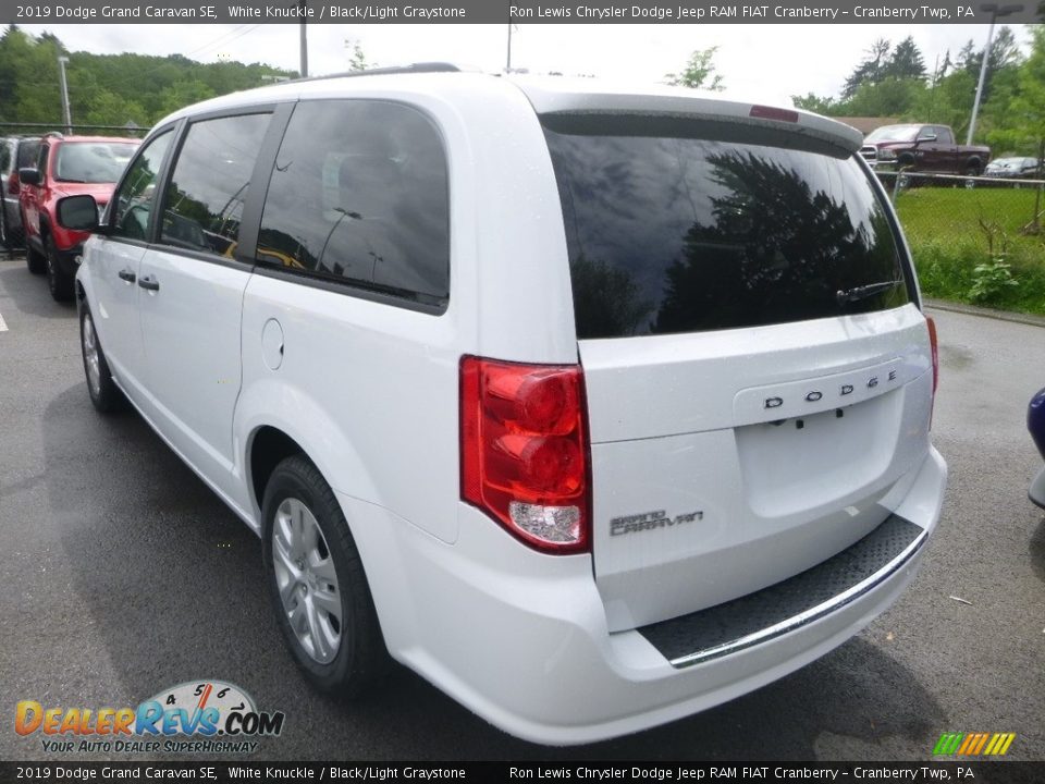 2019 Dodge Grand Caravan SE White Knuckle / Black/Light Graystone Photo #3