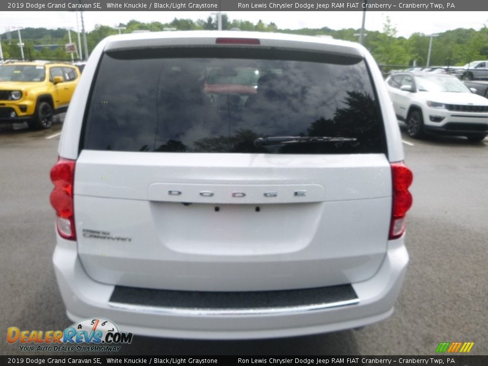2019 Dodge Grand Caravan SE White Knuckle / Black/Light Graystone Photo #4