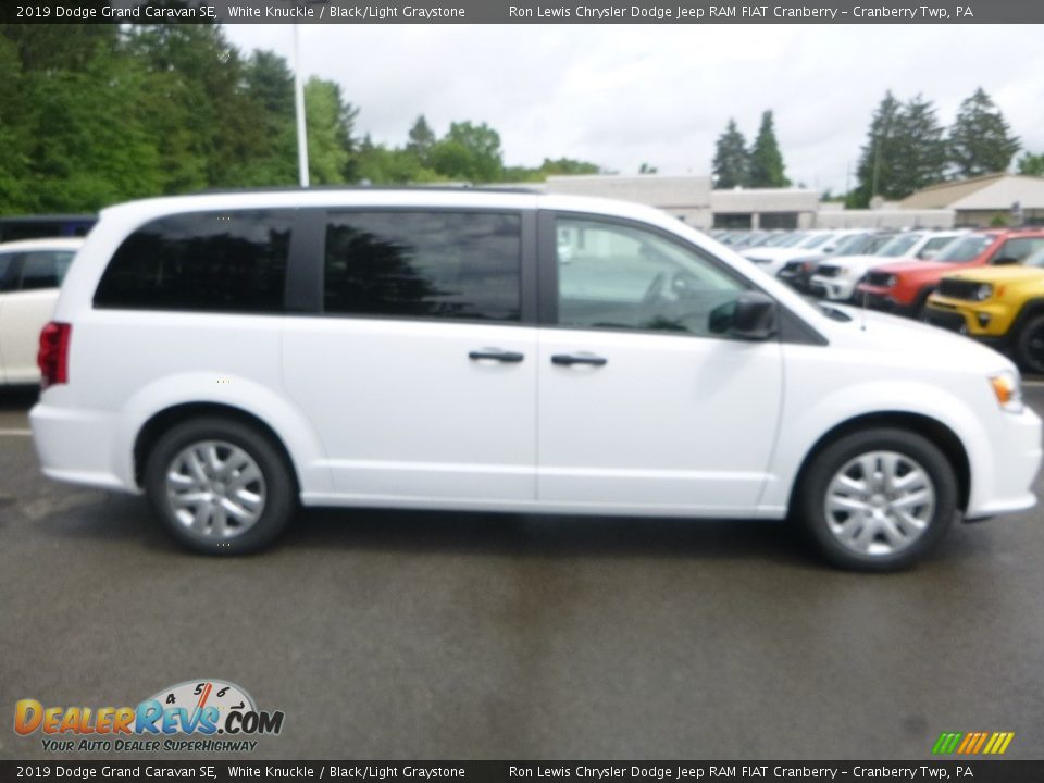 2019 Dodge Grand Caravan SE White Knuckle / Black/Light Graystone Photo #6