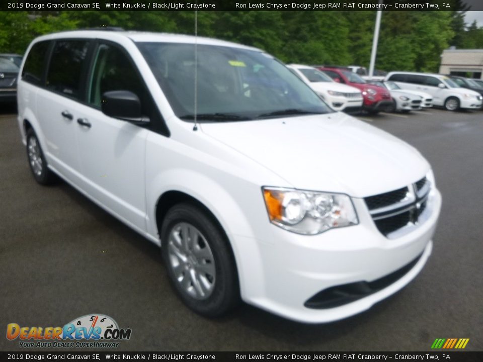 2019 Dodge Grand Caravan SE White Knuckle / Black/Light Graystone Photo #7