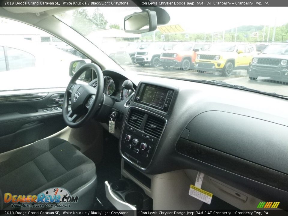 2019 Dodge Grand Caravan SE White Knuckle / Black/Light Graystone Photo #9