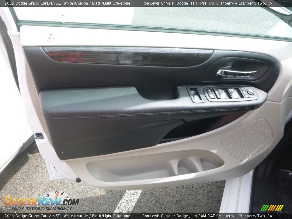 2019 Dodge Grand Caravan SE White Knuckle / Black/Light Graystone Photo #13