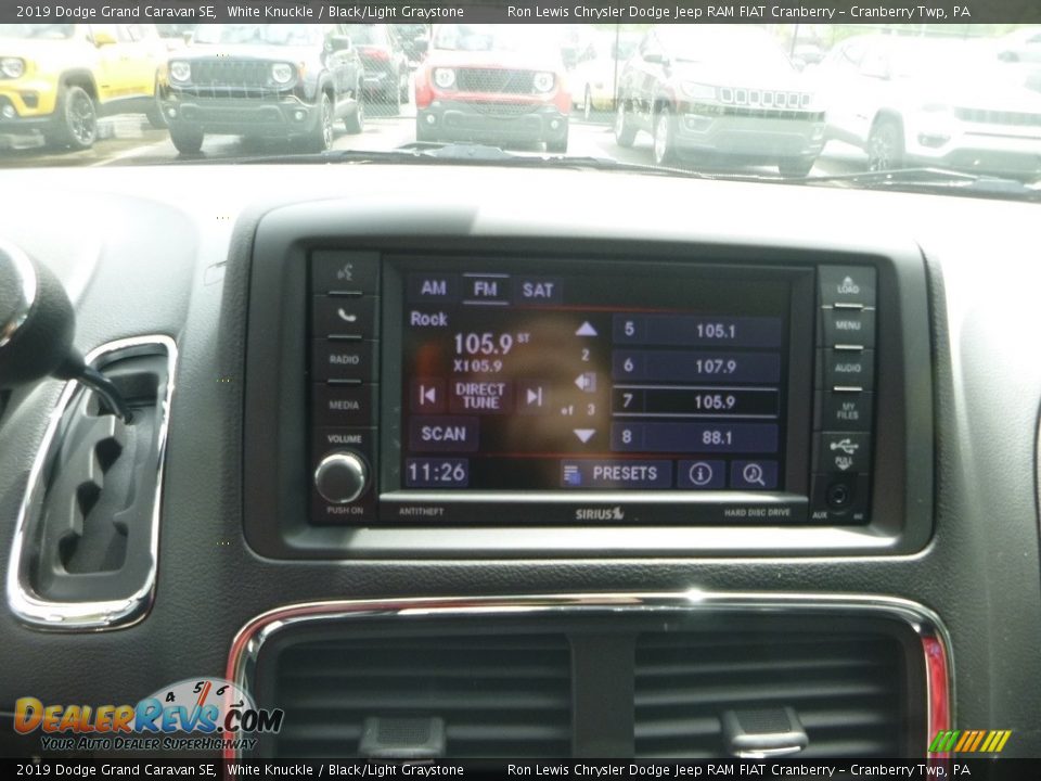 2019 Dodge Grand Caravan SE White Knuckle / Black/Light Graystone Photo #15