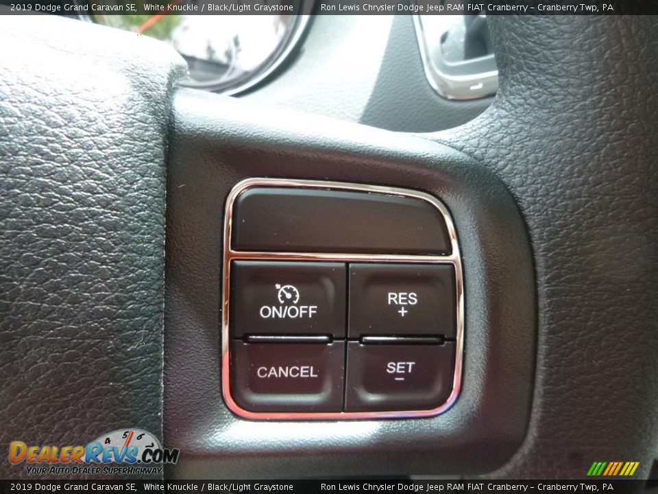 2019 Dodge Grand Caravan SE White Knuckle / Black/Light Graystone Photo #17