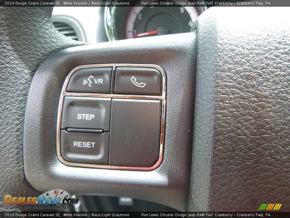 2019 Dodge Grand Caravan SE White Knuckle / Black/Light Graystone Photo #18