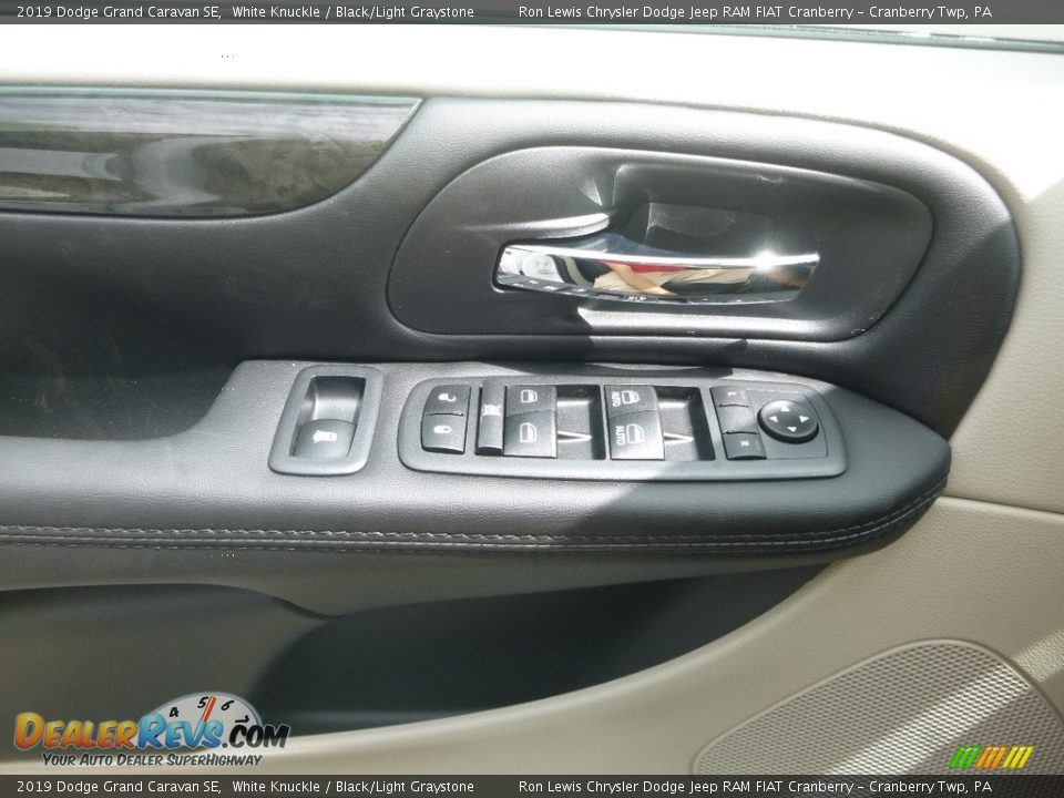 2019 Dodge Grand Caravan SE White Knuckle / Black/Light Graystone Photo #20
