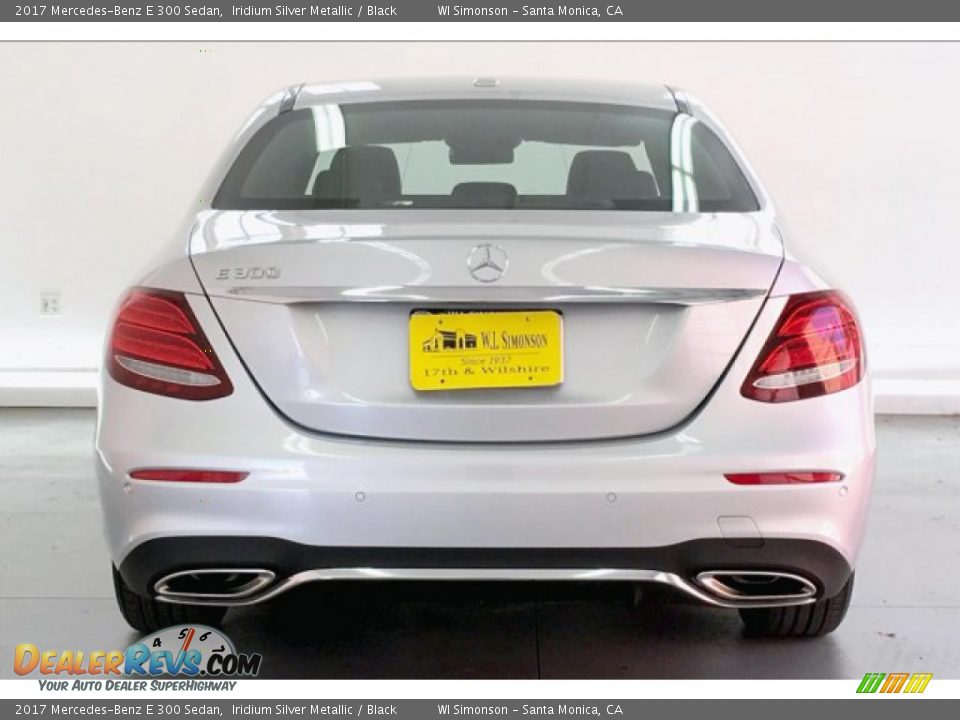 2017 Mercedes-Benz E 300 Sedan Iridium Silver Metallic / Black Photo #3