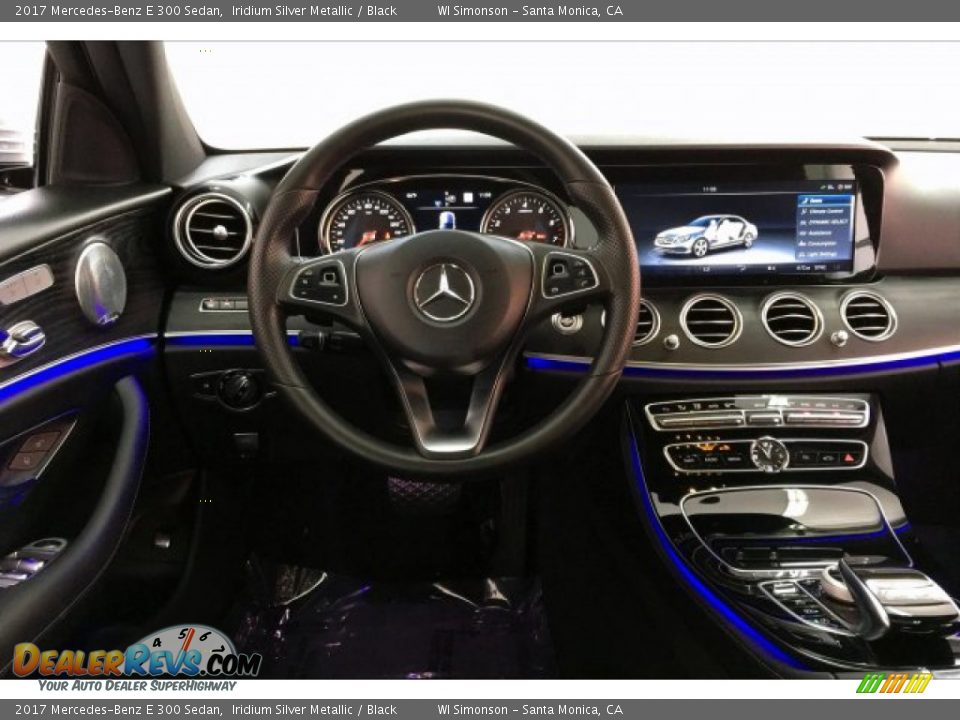 2017 Mercedes-Benz E 300 Sedan Iridium Silver Metallic / Black Photo #4