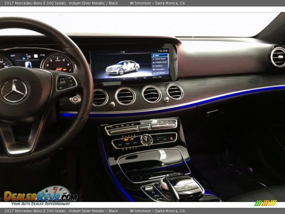 2017 Mercedes-Benz E 300 Sedan Iridium Silver Metallic / Black Photo #5