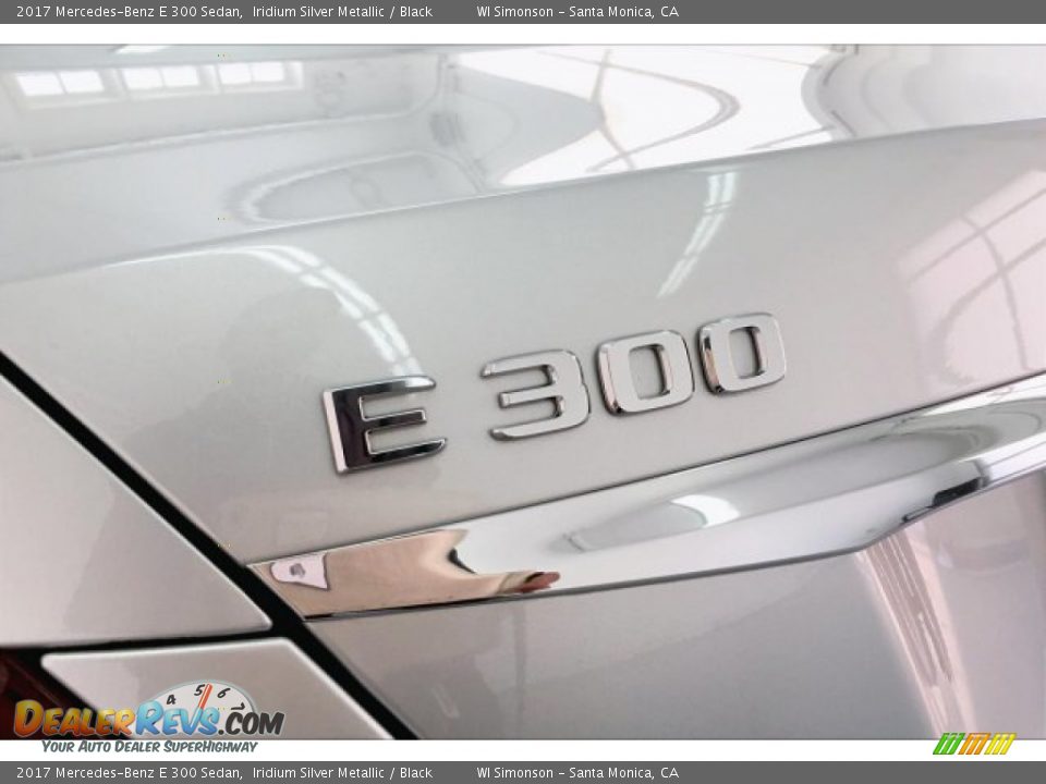 2017 Mercedes-Benz E 300 Sedan Iridium Silver Metallic / Black Photo #7