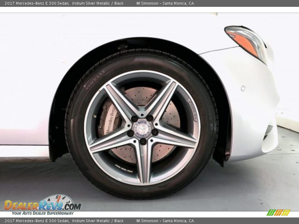 2017 Mercedes-Benz E 300 Sedan Iridium Silver Metallic / Black Photo #8