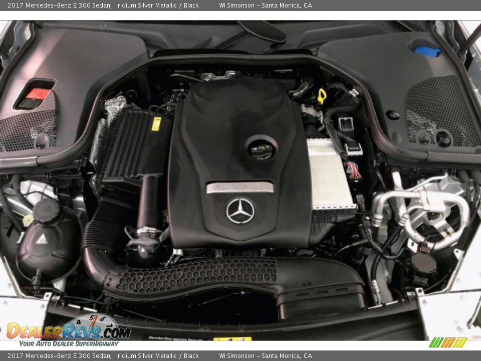 2017 Mercedes-Benz E 300 Sedan Iridium Silver Metallic / Black Photo #9