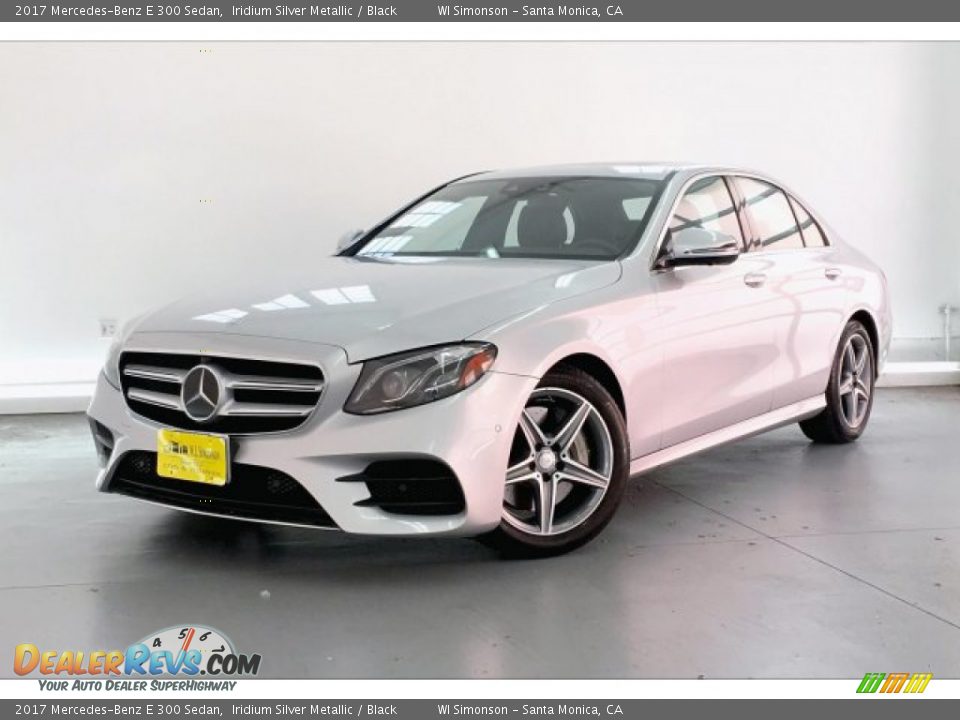 2017 Mercedes-Benz E 300 Sedan Iridium Silver Metallic / Black Photo #12