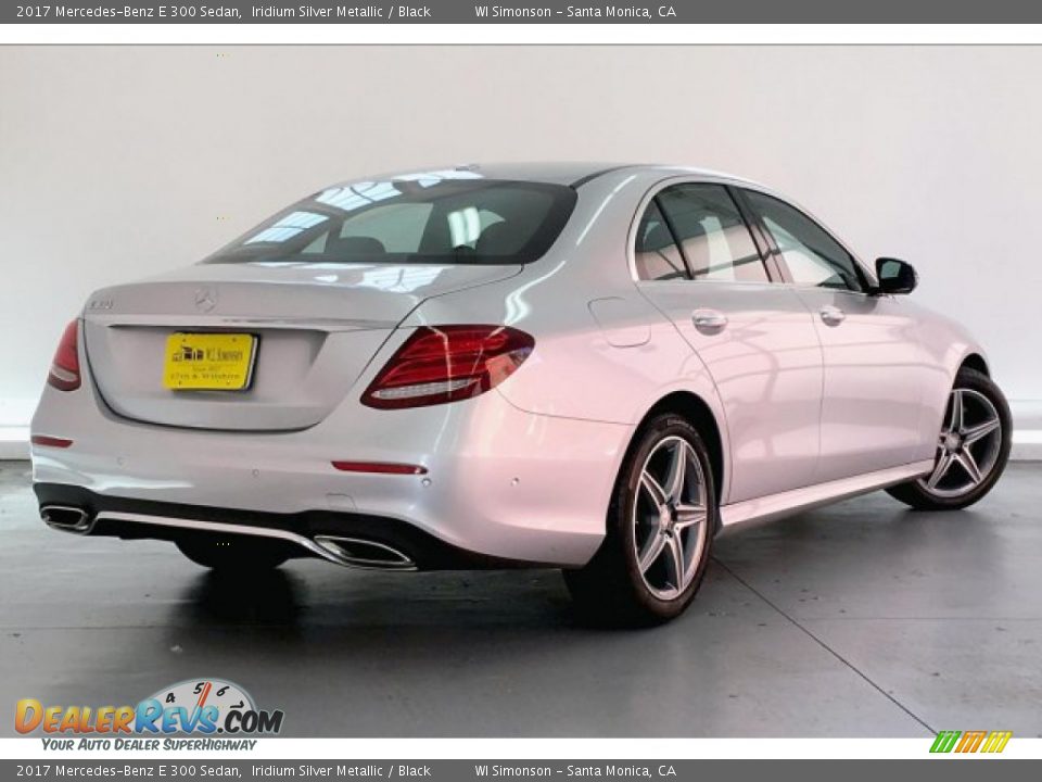 2017 Mercedes-Benz E 300 Sedan Iridium Silver Metallic / Black Photo #16