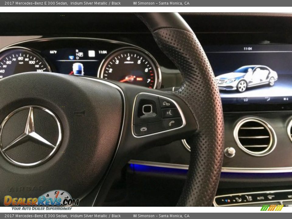 2017 Mercedes-Benz E 300 Sedan Iridium Silver Metallic / Black Photo #19