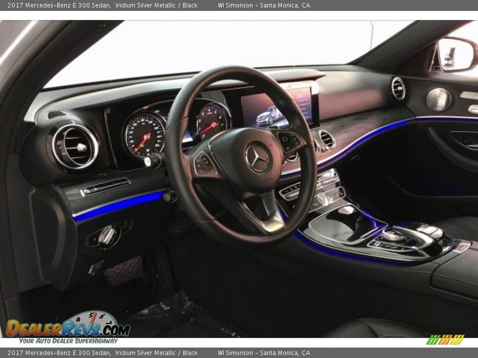 2017 Mercedes-Benz E 300 Sedan Iridium Silver Metallic / Black Photo #22
