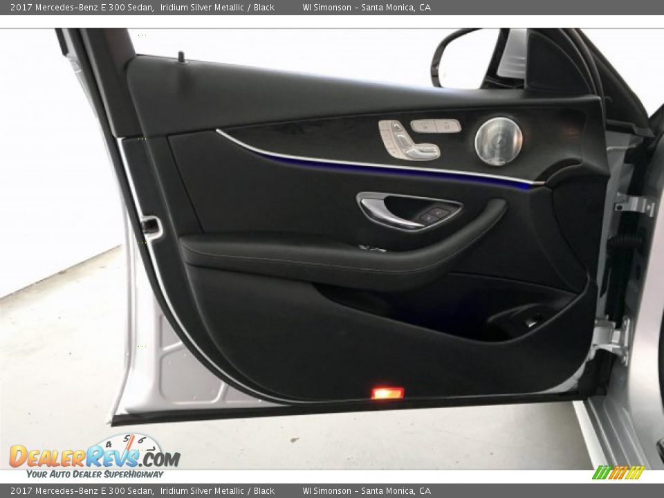 2017 Mercedes-Benz E 300 Sedan Iridium Silver Metallic / Black Photo #25