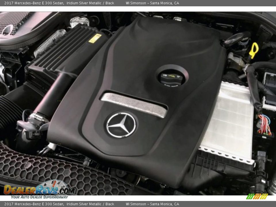 2017 Mercedes-Benz E 300 Sedan Iridium Silver Metallic / Black Photo #31