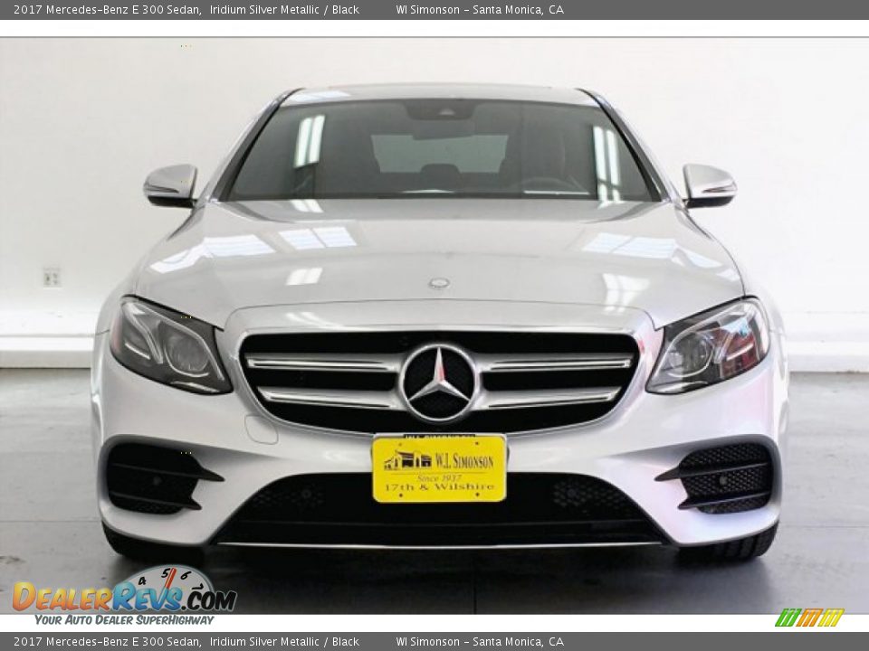 2017 Mercedes-Benz E 300 Sedan Iridium Silver Metallic / Black Photo #2