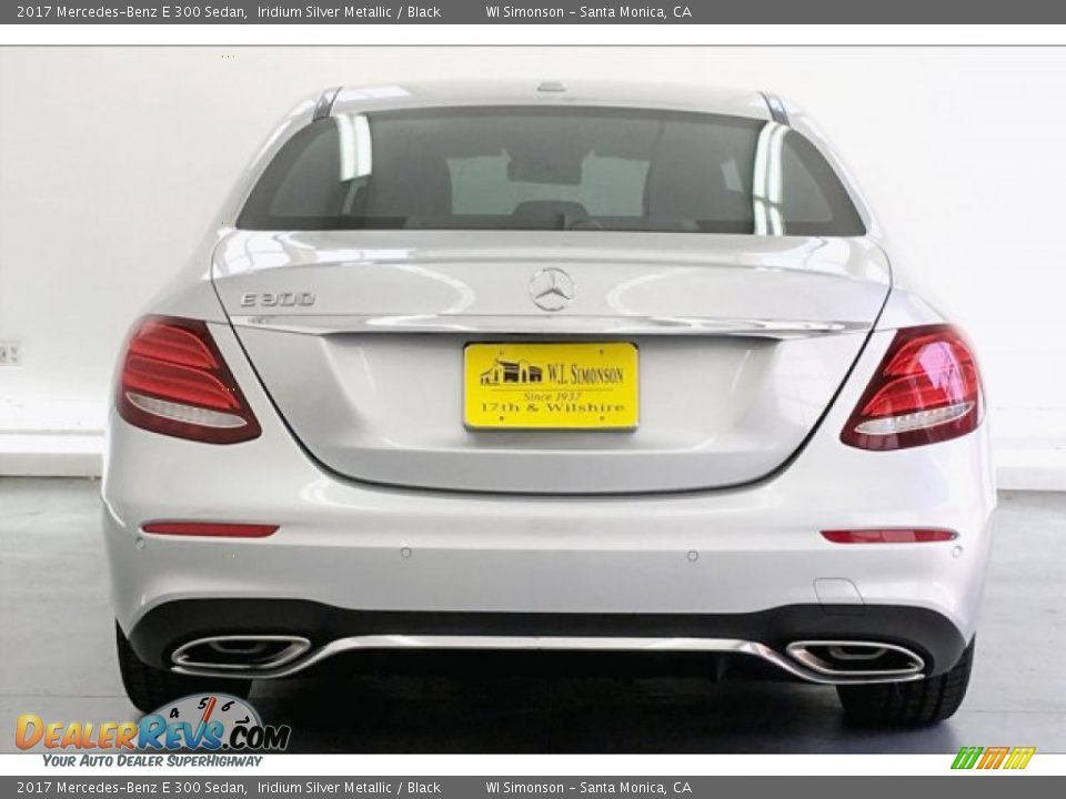 2017 Mercedes-Benz E 300 Sedan Iridium Silver Metallic / Black Photo #3