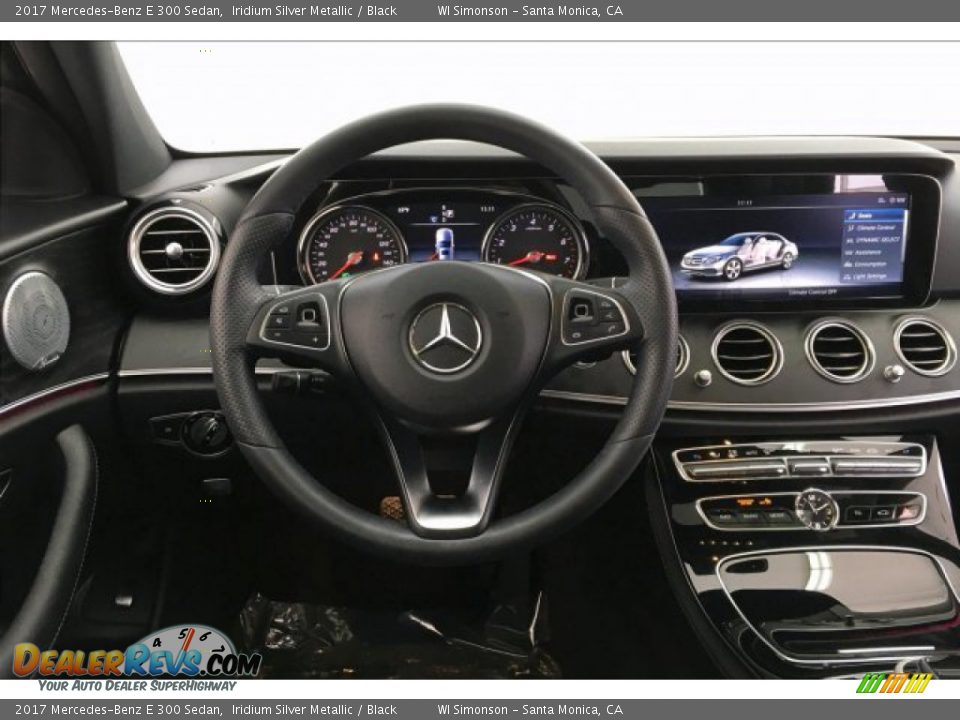 2017 Mercedes-Benz E 300 Sedan Iridium Silver Metallic / Black Photo #4