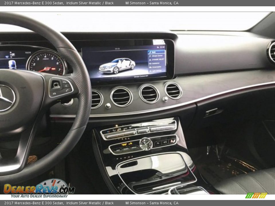 2017 Mercedes-Benz E 300 Sedan Iridium Silver Metallic / Black Photo #5