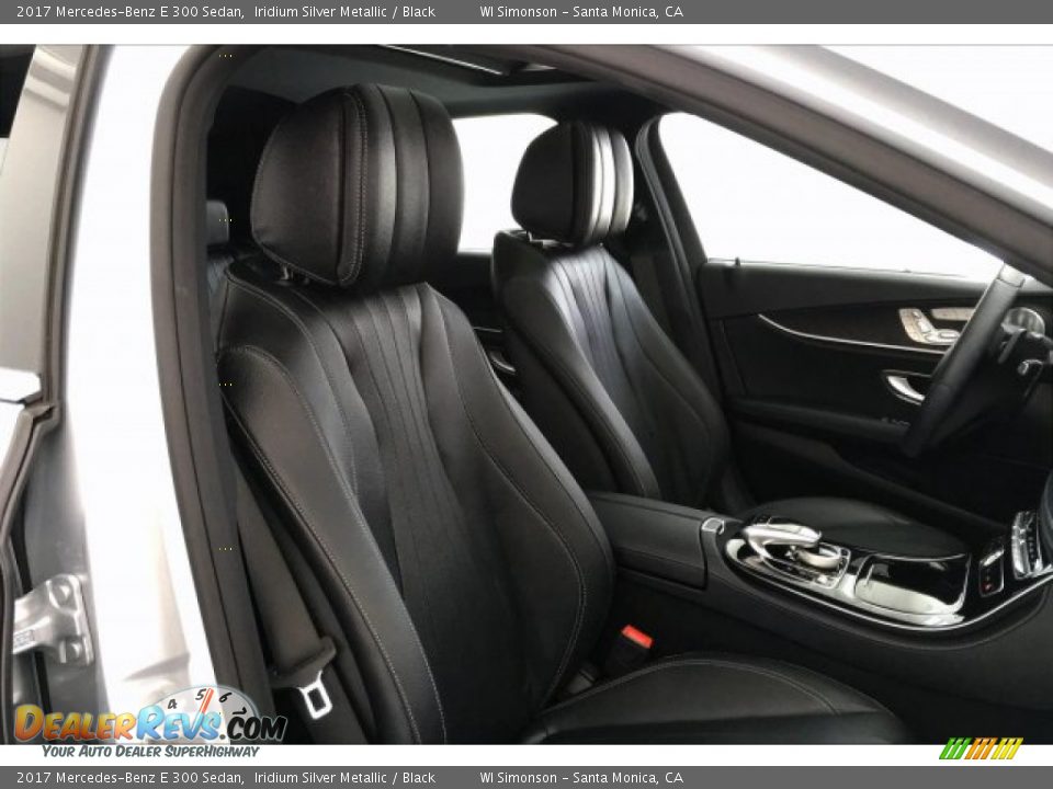 2017 Mercedes-Benz E 300 Sedan Iridium Silver Metallic / Black Photo #6
