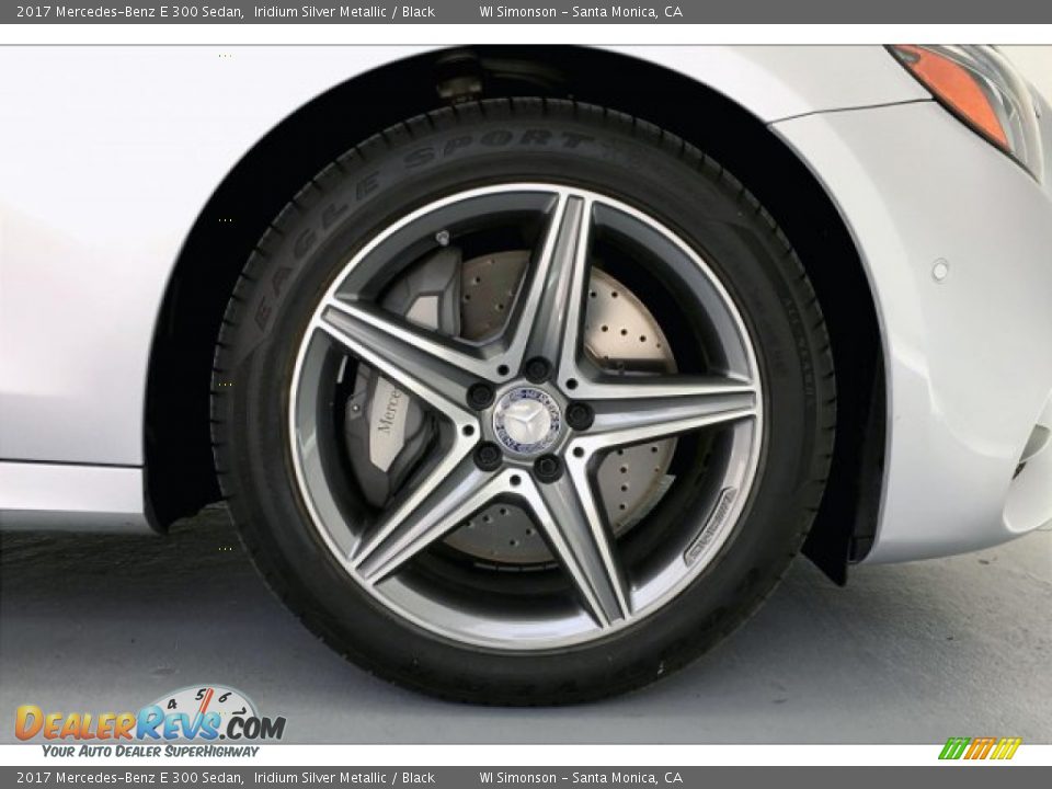 2017 Mercedes-Benz E 300 Sedan Iridium Silver Metallic / Black Photo #8