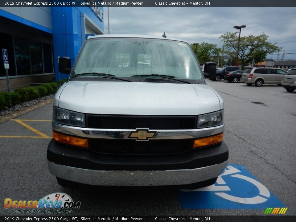 2019 Chevrolet Express 2500 Cargo WT Silver Ice Metallic / Medium Pewter Photo #2