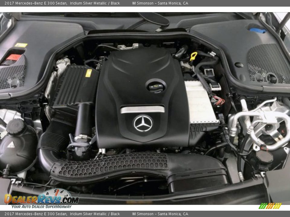 2017 Mercedes-Benz E 300 Sedan Iridium Silver Metallic / Black Photo #9