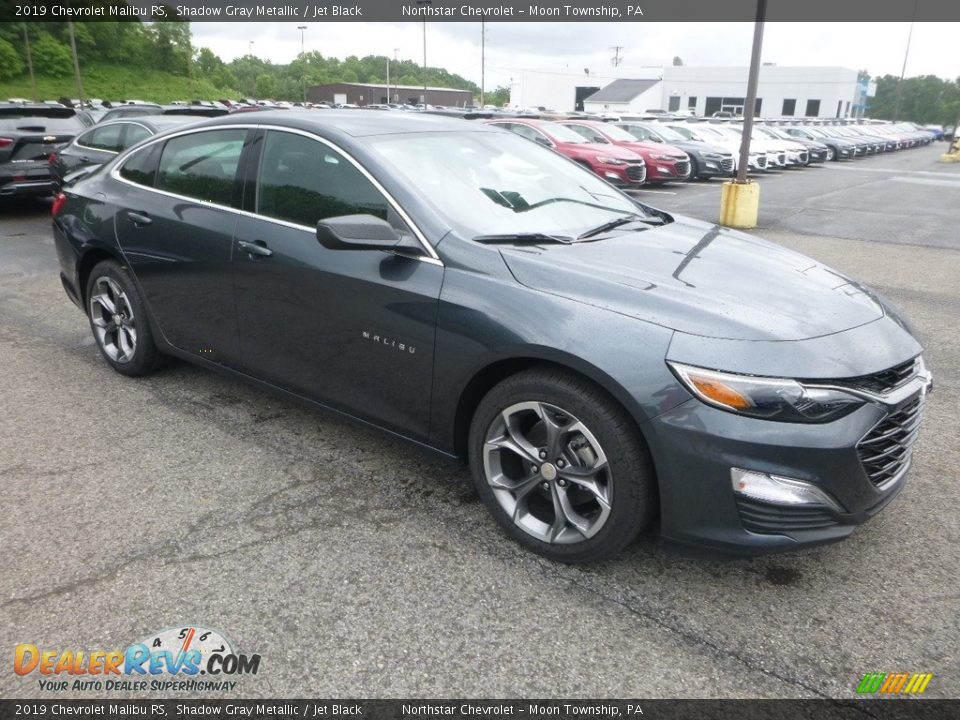 2019 Chevrolet Malibu RS Shadow Gray Metallic / Jet Black Photo #2