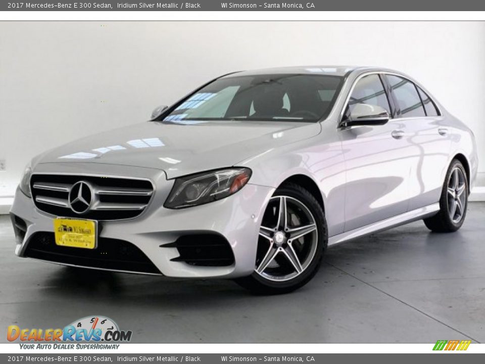 2017 Mercedes-Benz E 300 Sedan Iridium Silver Metallic / Black Photo #12