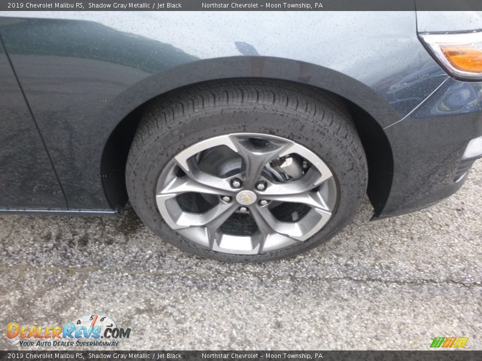 2019 Chevrolet Malibu RS Shadow Gray Metallic / Jet Black Photo #3