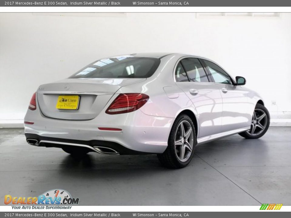 2017 Mercedes-Benz E 300 Sedan Iridium Silver Metallic / Black Photo #16