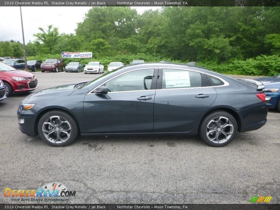 2019 Chevrolet Malibu RS Shadow Gray Metallic / Jet Black Photo #5