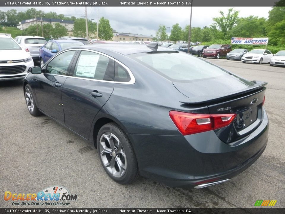 2019 Chevrolet Malibu RS Shadow Gray Metallic / Jet Black Photo #6