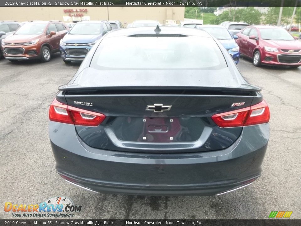 2019 Chevrolet Malibu RS Shadow Gray Metallic / Jet Black Photo #7
