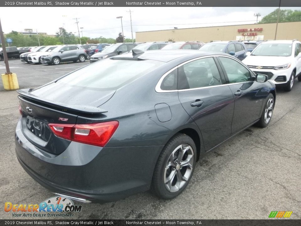 2019 Chevrolet Malibu RS Shadow Gray Metallic / Jet Black Photo #8