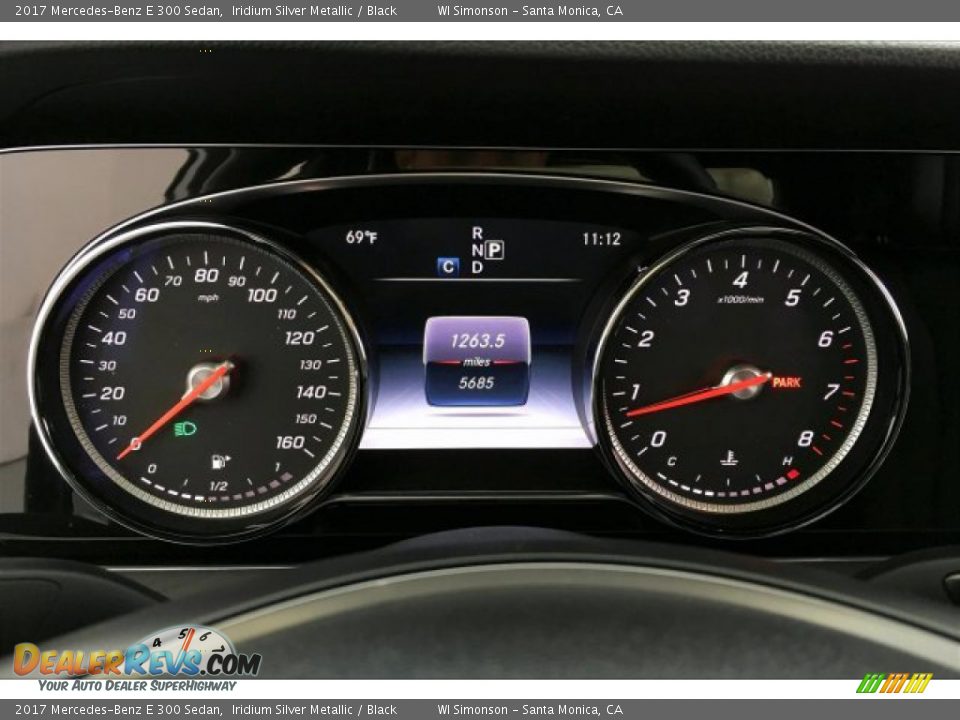 2017 Mercedes-Benz E 300 Sedan Iridium Silver Metallic / Black Photo #20