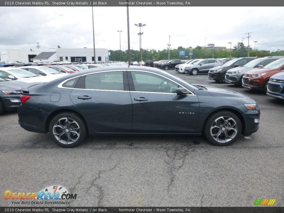 2019 Chevrolet Malibu RS Shadow Gray Metallic / Jet Black Photo #9