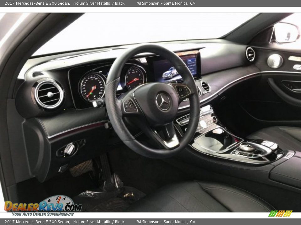 2017 Mercedes-Benz E 300 Sedan Iridium Silver Metallic / Black Photo #22