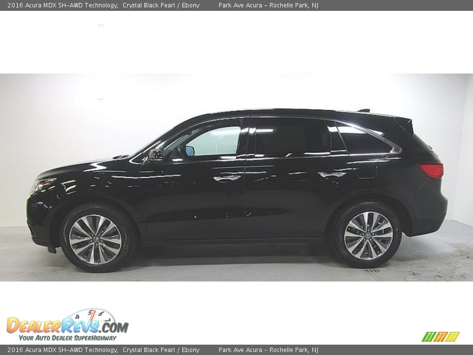 2016 Acura MDX SH-AWD Technology Crystal Black Pearl / Ebony Photo #2