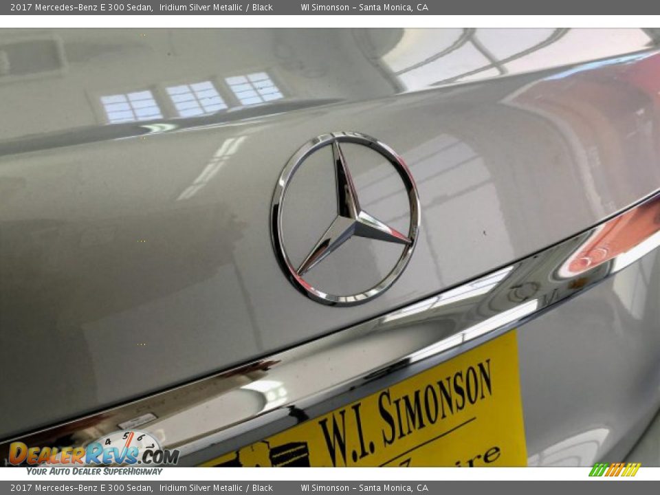 2017 Mercedes-Benz E 300 Sedan Iridium Silver Metallic / Black Photo #27
